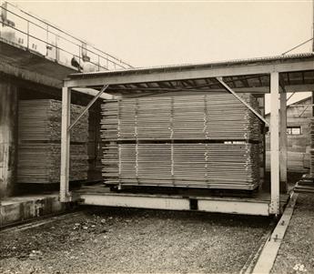 (BOOTH-KELLY LUMBER CO.) Album with 117 photographs illustrating the process, start-to-finish, of logging and lumber production by the